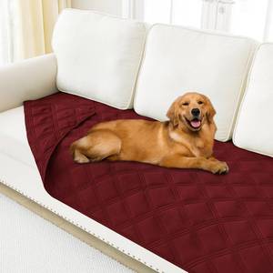 lot 14412 image: Smiry Waterproof Reversible Dog Couch Cover Pet Blanket