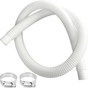 lot 14415 image: GlowGeek Above Ground Pool Hose 1-14 Inch x 3 Ft Replacement