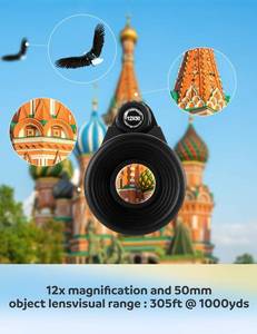 lot 14430 image: HuaZiChok Monocular Telescope 12x50