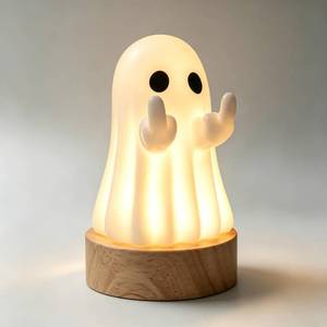 lot 14460 image: Generic Halloween Indoor Light Up Ghost Figurine 3.7 Inch