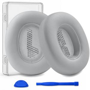 lot 14477 image: Replacement Ear Pads for JBL Live 650 Live 660 Live 770 E65BT Grey