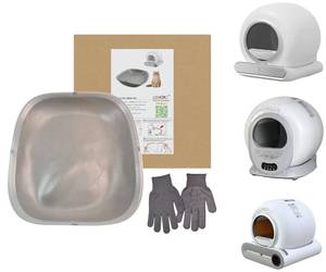 lot 17922 image: LITEKIPET Silicone Cat Litter Box Bin Bottom Mat