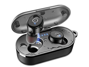 lot 18021 image: TOZO Wireless Bluetooth 5.0 Earbuds IPX8 Waterproof T10