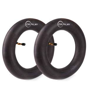 lot 18467 image: CalPalmy Replacement Inner Tubes 10 x 1.95-2.125 2-Pack Schwinn Trike