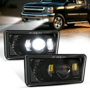 lot 19989 image: HZAMMOTO LED Fog Lights 6000K Chevy Silverado Suburban Avalanche 2007-2015
