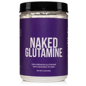 lot 20067 image: Naked L-Glutamine Powder 2.2 lb 200 Servings