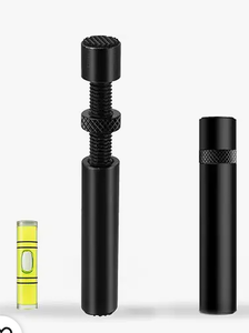 lot 18038 image: GPU Support Black M Cylindrical Support Post Metal Knurled End