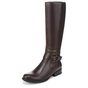 lot 1523 image: LifeStride Womens Boot Stretch Back Panel Buckle X-Anita  Retail $109.99