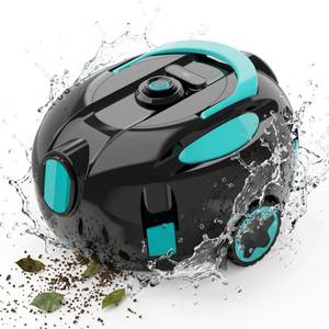 lot 1558 image: KKI Robotic Pool Cleaner Cordless Automatic Pool Vacuum In-Ground Pool  Retail $139.99