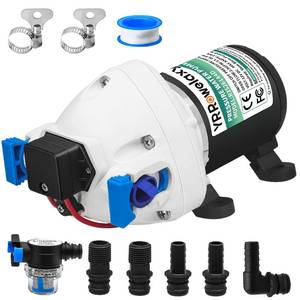 lot 1596 image: 12V RV Water Pump 3.5 GPM 50 PSI R3526144D