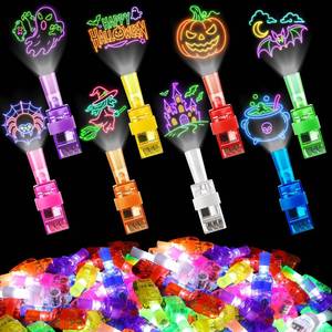 lot 2049 image: PCTCSHQ Halloween Finger Lights 40 Pcs Light Up Toys Bulk
