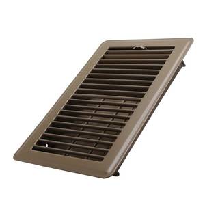 lot 2058 image: Howeall Walkable Floor Register 6x10 Inch Steel Brown