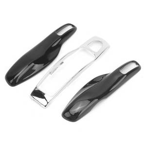 lot 2077 image: Fydun Key Fob Shell Case Cover 3 Piece Set Porsche 911 Black Silver