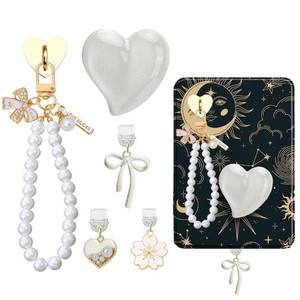 lot 2089 image: Limotex Kindle Paperwhite Charm Set 6 Pcs with Grip Holder and Dust Plug
