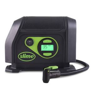 lot 2104 image: Slime 40088 Portable Tire Inflator 12V Air Compressor 99 PSI Digital Display