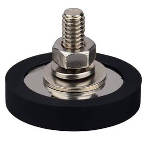 lot 2401 image: MUTUACTOR 2PCS Neodymium Magnets 185lbs Pull Force 14-20 Male Threaded Stud