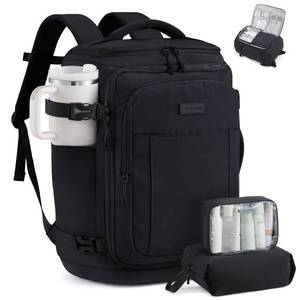 lot 2416 image: LOVEVOOK Travel Backpack 25L Airline Approved Carry On Personal Item Black