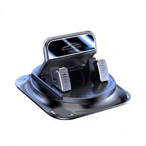 lot 2424 image: Filino Car Phone Holder Dashboard Mount 360 Degree Rotation Black