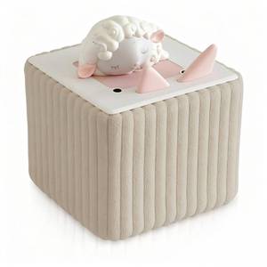 lot 2432 image: Hahafelt Plush Protective Cover Sleeve for Toniebox, Khaki