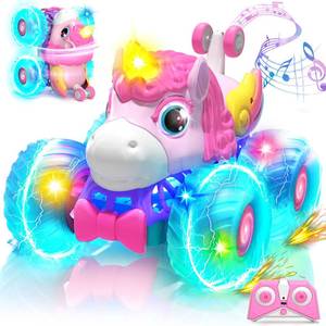 lot 2457 image: Lehoo Castle Unicorn Remote Control Monster Truck 2.4GHz 4WD