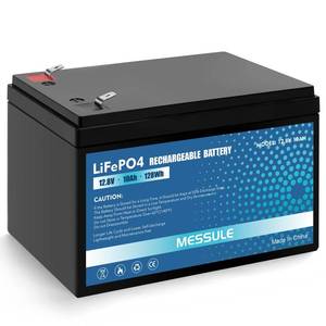 lot 5901 image: Messule Lithium Deep Cycle Battery 12V 10Ah LiFePO4