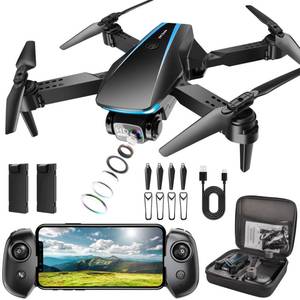 lot 5902 image: Oddire Foldable Drone with 1080P HD Camera X-28
