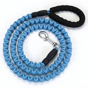 lot 6070 image: Generic Bungee Dog Leash Nylon with Swivel Clip for Medium to Large Dogs