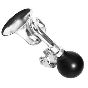 lot 6082 image: Timoo Bike Clown Horn Aluminum Squeeze Bicycle Horn 7.4 Inch