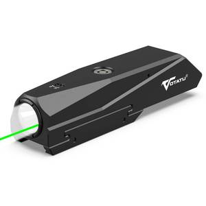 lot 6113 image: VOTATU Tactical Light Laser Combo 1600 Lumens Green Laser P9L-G