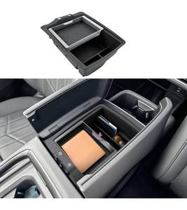 lot 9431 image: Coleya Double Layer, 2027 Telluride Center Console Organizer for Kia Telluride (SX Prestige, X-Line SX Prestige, X-Pro SX Prestige Only), Durable &Anti-Slip Console Tray 2027 Telluride Accessories