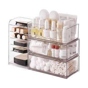 lot 9483 image: Gurwen Stackable Medicine Cabinet Organizer