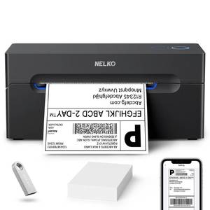 lot 9487 image: Nelko Bluetooth Thermal Shipping Label Printer, 4x6 Thermal Label Printer