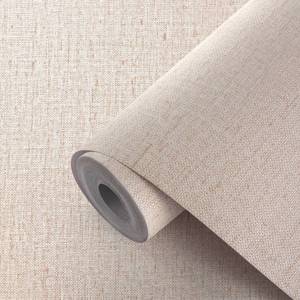 lot 10137 image: Akywall Beige Grasscloth Wallpaper Peel and Stick Textured Self Adhesive Linen Contact Paper Waterproof Vinyl Roll for Countertops Cabinets 118 Inch