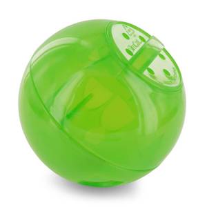 lot 10142 image: PetSafe Slimcat Feeder Ball Cat Toy, Green