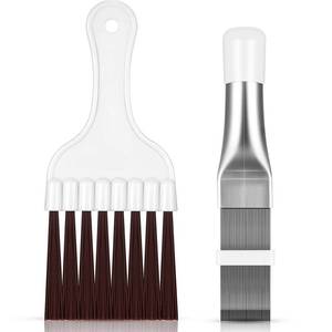 lot 10174 image: Boao 2 Pieces Air Conditioner Condenser Fin Comb and Fin Cleaning Brush