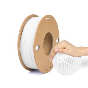 lot 10181 image: Lotactree White TPU Filament 1.75mm, 3D Printer Filament TPU, 250g