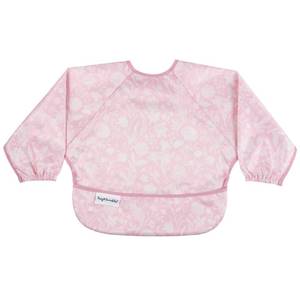 lot 10212 image: Tiny Twinkle Long Sleeve Bib for Babies & Toddlers  Waterproof Smock Bib for Eating  Machine Washable & Mess-Proof Feeding Essentials  Newborn Shower Gift (Toile, Small 6-24 Months)