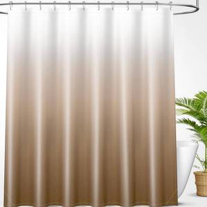 lot 10219 image: OLANLY Luxury Shower Curtain Set 72x72, Waterproof and Washable, 12 Hooks