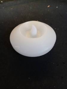 lot 12946 image: LED Floating Candles Lot of 12 Water-Activated Tealight Style