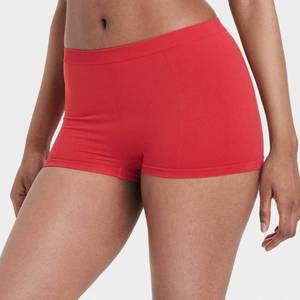 lot 12969 image: Colsie Womens Seamless Boy Shorts Brilliant Red Small Regular Rise 90208064