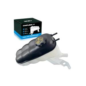 lot 13063 image: CNPUERV Coolant Reservoir Tank with Cap & Sensor Port for Chevy Silverado Tahoe