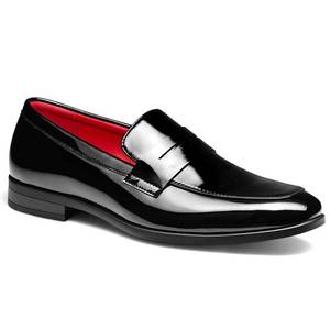 lot 13958 image: FUNROMAN Mens Patent Leather Penny Loafer Slip-On D33 Black Size 10
