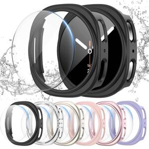 lot 14018 image: Landhoo Screen Protector Case 66 Pack for Samsung Galaxy Watch 89 44mm