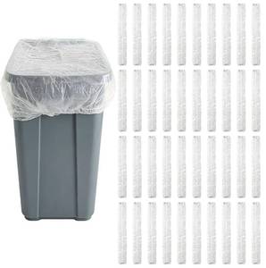 lot 14055 image: Disposable Trash Can Covers 32 Gallon 40 Pack