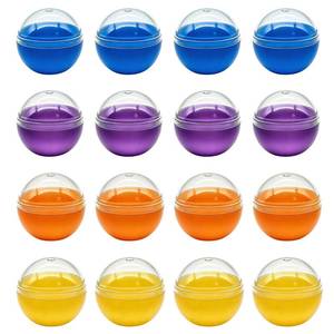 lot 14077 image: OZXNO Vending Machine Capsules 1.1 Inch Round Translucent Empty 30 Pcs