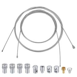 lot 14088 image: Motorcycle Throttle Clutch Brake Cable Repair Kit 6.6ft Inner Cables