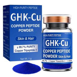 lot 14101 image: GHK-Cu Copper Peptide Powder 99.7% Pure Cosmetic Ingredient