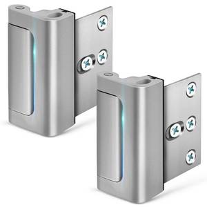 lot 14102 image: EverPlus Door Reinforcement Lock 3 Inch Aluminum 2 Pack