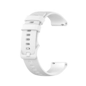 lot 14118 image: YEEJOK Silicone Watch Strap 0.87in Quick Release White Fossil Gen 6 1.73in