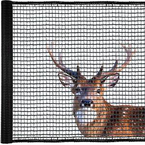 lot 19017 image: JUNKOGO Deer Fence Netting 4 x 100 FT Plastic Mesh Fence Roll